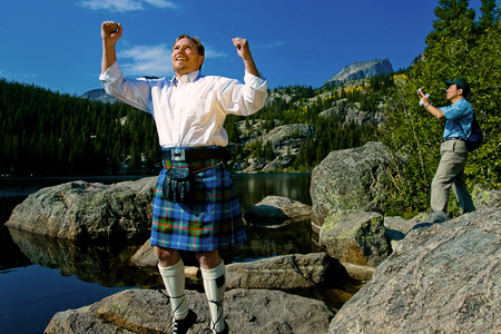 Random Tourist in Rocky Mountain National Park